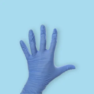 luvas vinil sem po azul