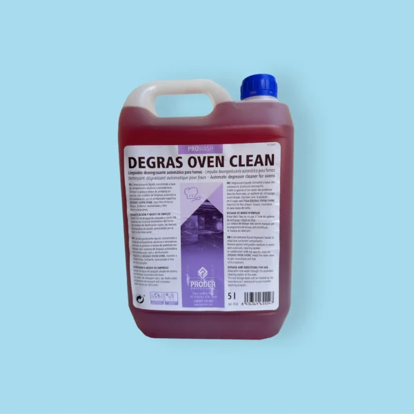 Desengordurante para fornos automáticos degras oven clean