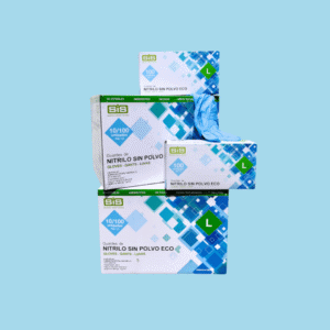 Luva Nitrilo Azul ECO L